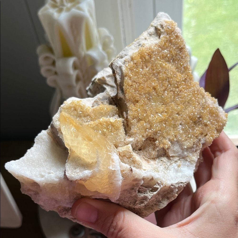 Natural Geode Crystal Cluster